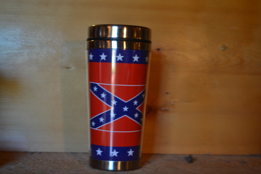 Confederate Battle Flag Insulated Mug Rebel Flag Coffee Mug
