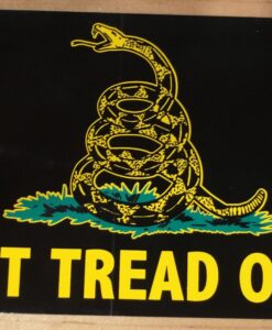 Gadsden sticker black