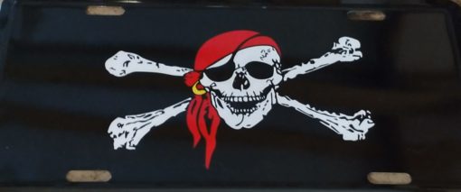 Pirate License Tag