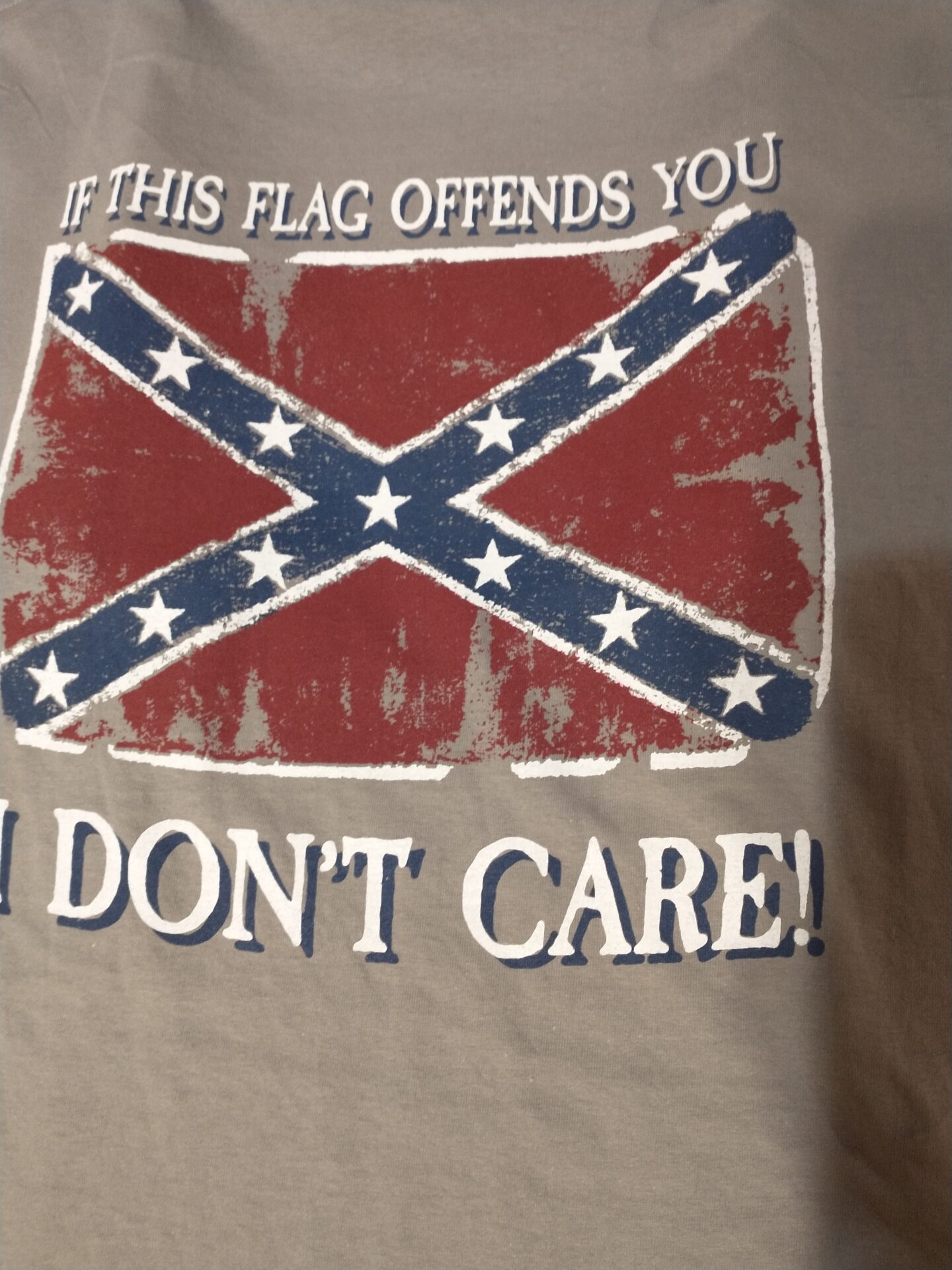If This Flag Offends You, I Don't Care! T-Shirt