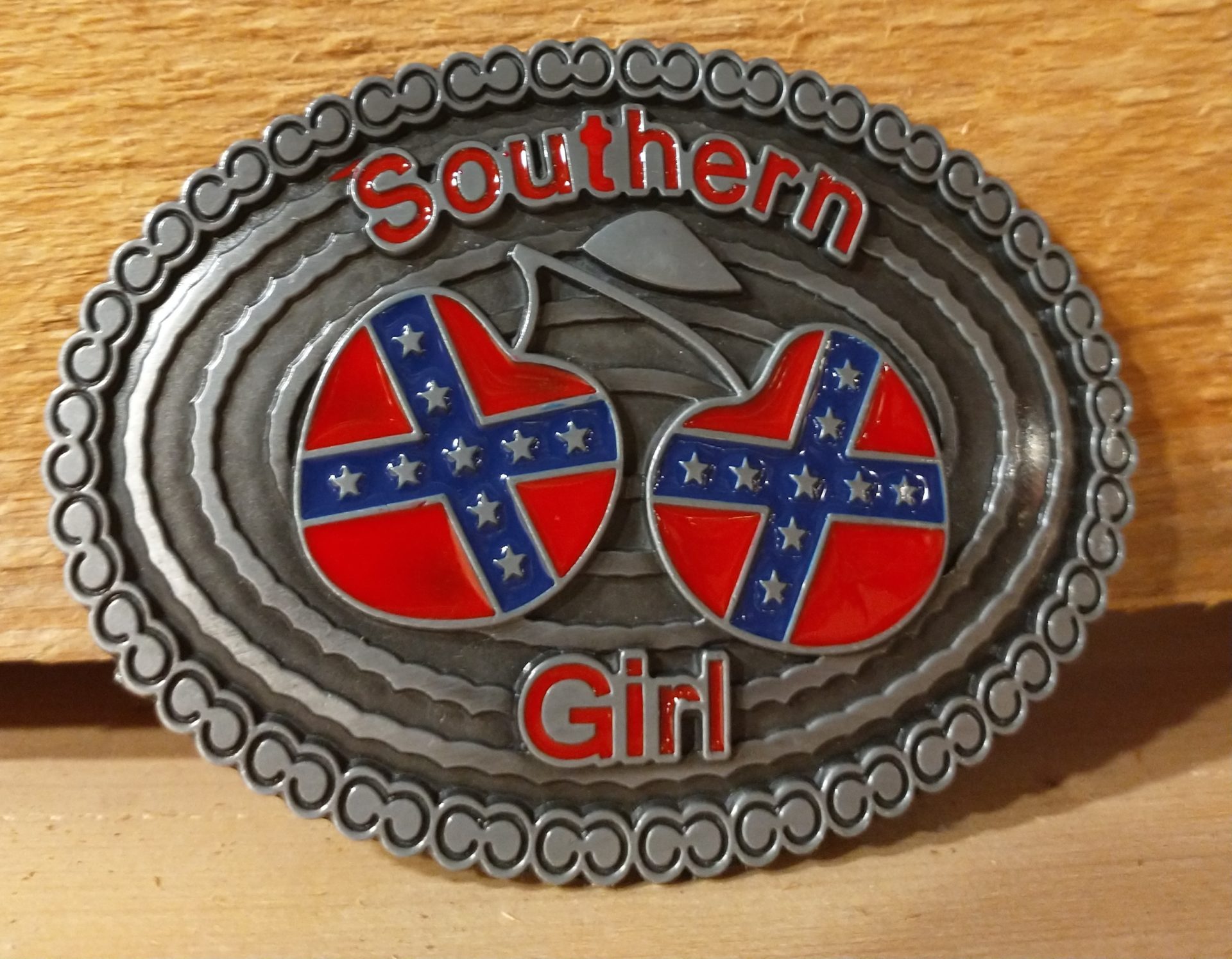 Rodeo Style Rhinestone Belt Buckle - Southern Girl Apparel